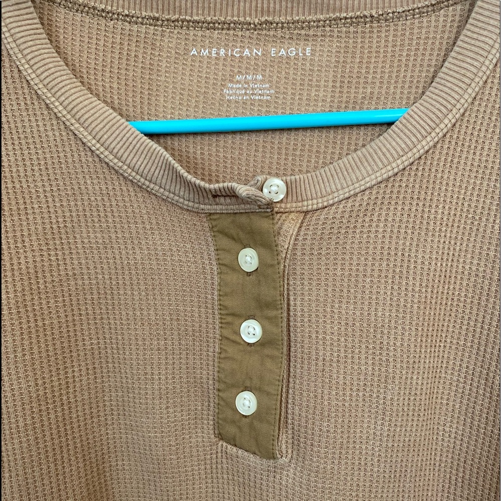 Thin golden yellow long sleeve